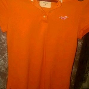 Collared short sleeve shirt